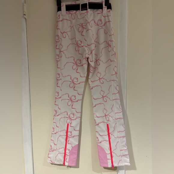 LoveShackFancy X Bogner Fire + Ice Pink Bow Ski Outfit - Picture 15 of 15